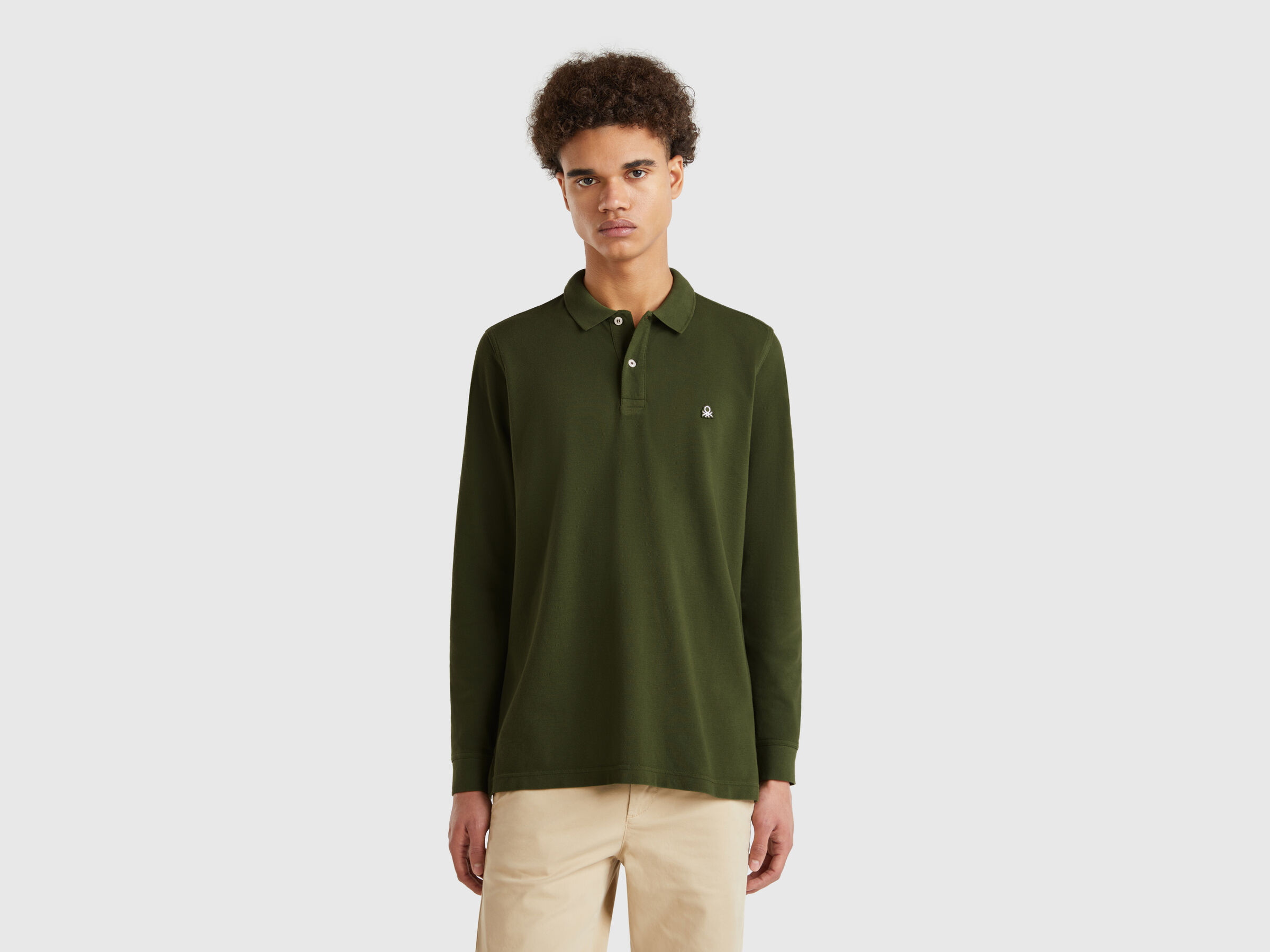 L/S POLO SHIRT Homme image number 0