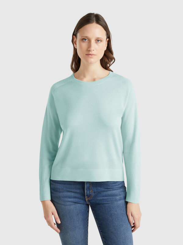 Pull en pure laine mérinos Femme