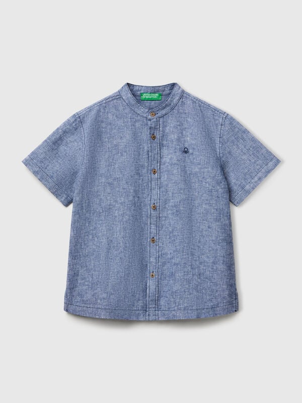 Chemise coréenne à manches courtes Garçon