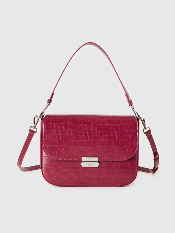 Grand Be Bag rouge à imprimé noix de coco Femme
