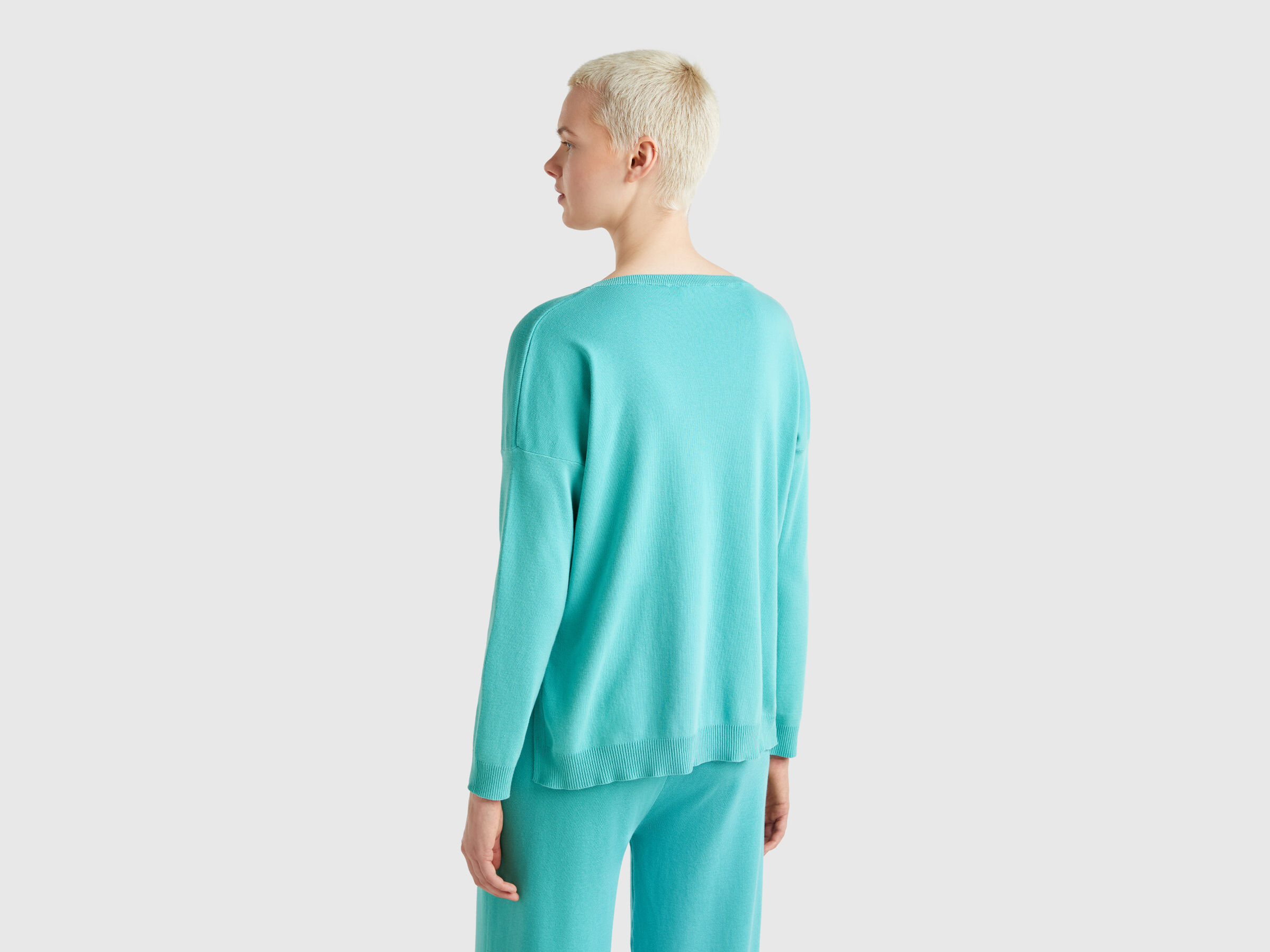 BOAT-NECK SWEAT.L/S Femme image number 1