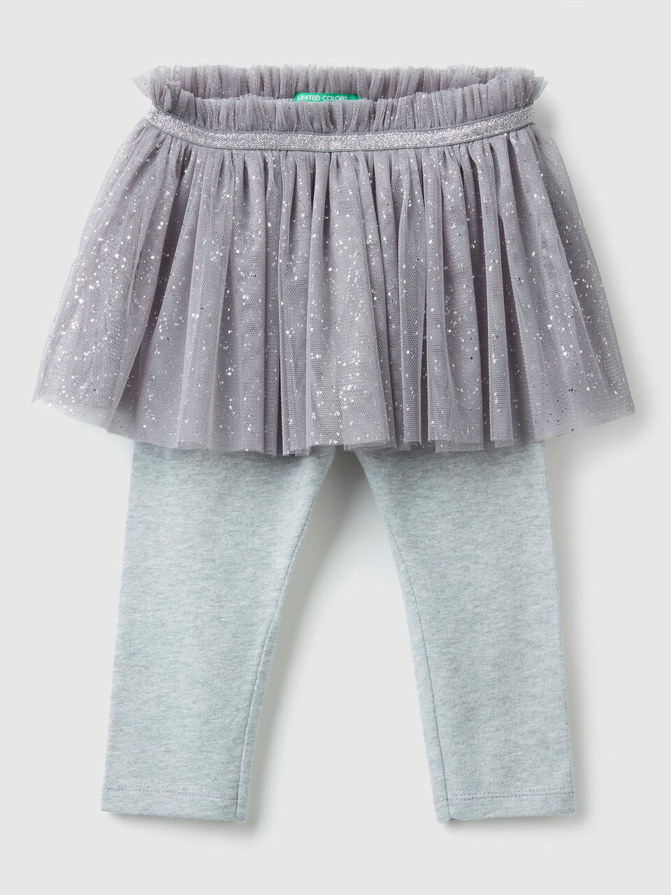 Legging avec jupe en tulle image number 1