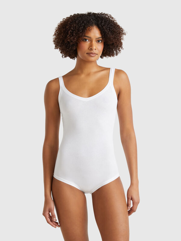 Body en coton super stretch Femme