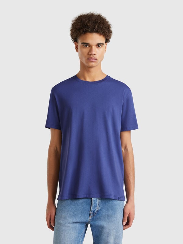 T-shirt bleu Homme