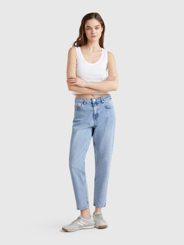 Jean coupe mom Femme