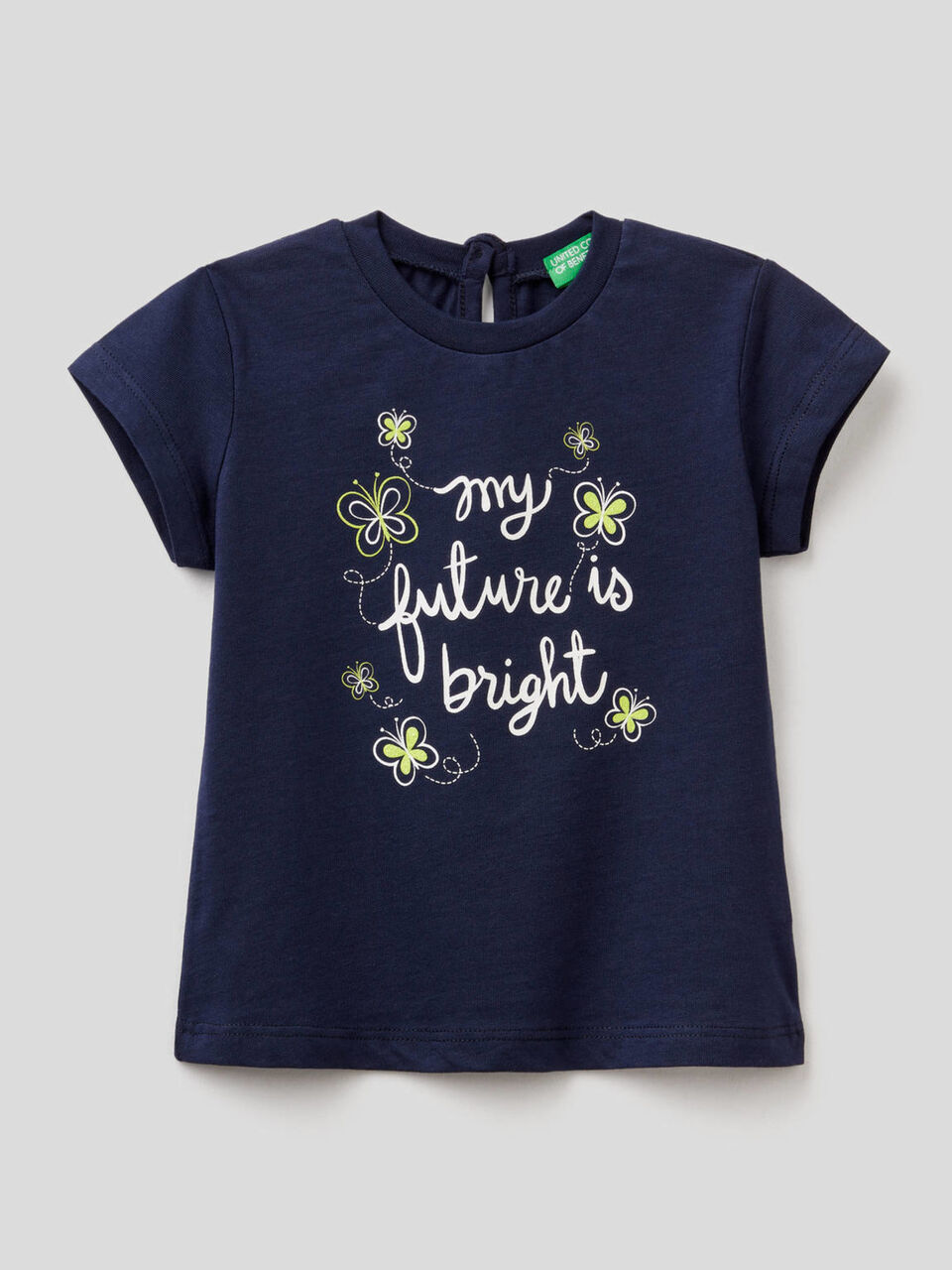 T-shirt en coton bio avec imprimé image number 1