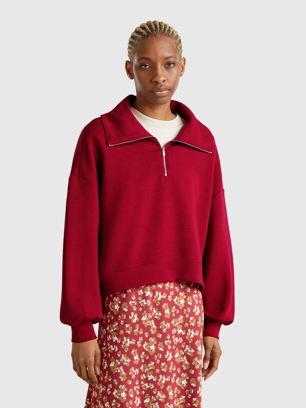 Sweat zippé Femme