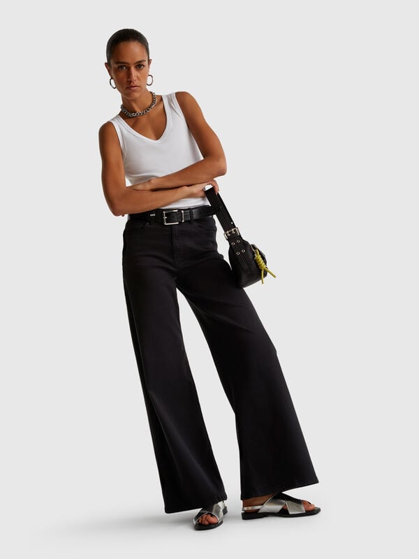Pantalon large Femme