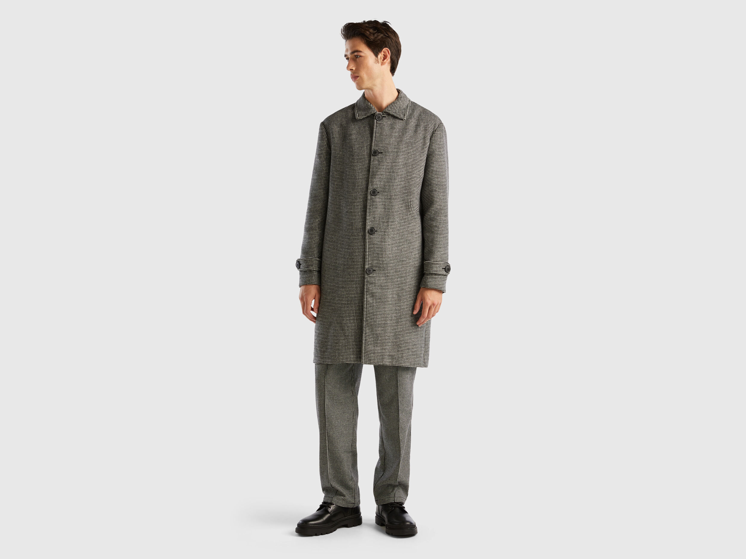 Manteau sales benetton homme