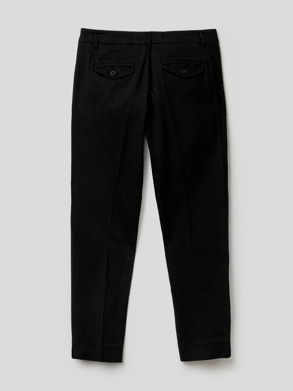 Chino cropped en coton stretch image number 2