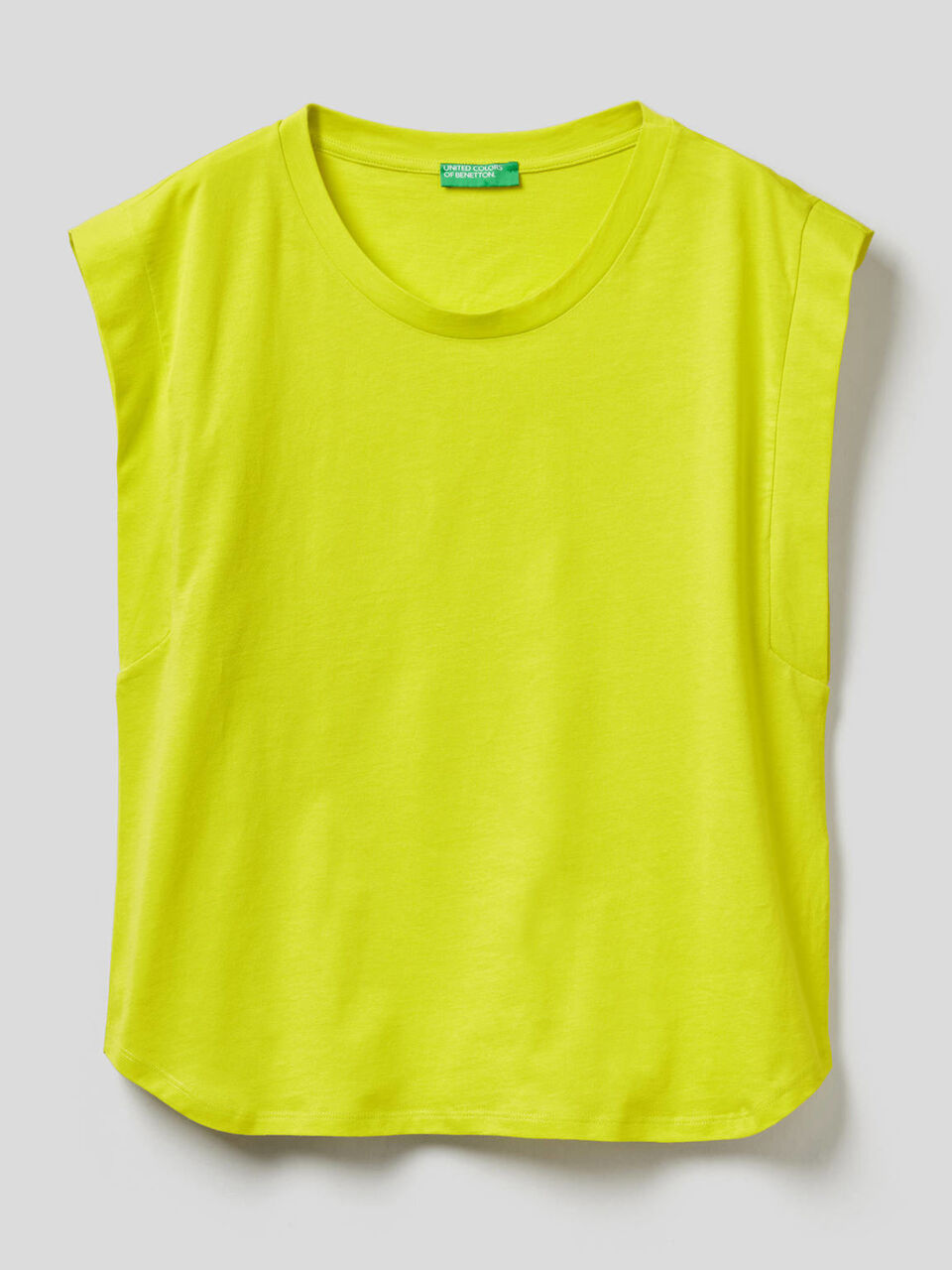 T-shirt en coton avec mancherons image number 1