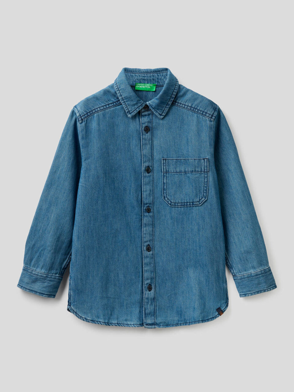 Chemise en jeans 100% coton image number 1
