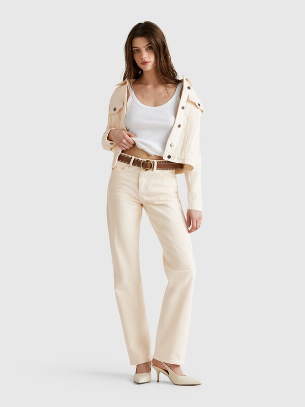 Jean droit Femme