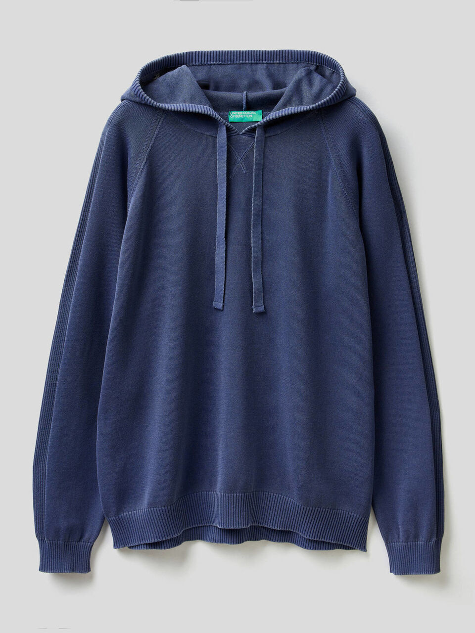 Pull en pur coton avec capuche image number 1
