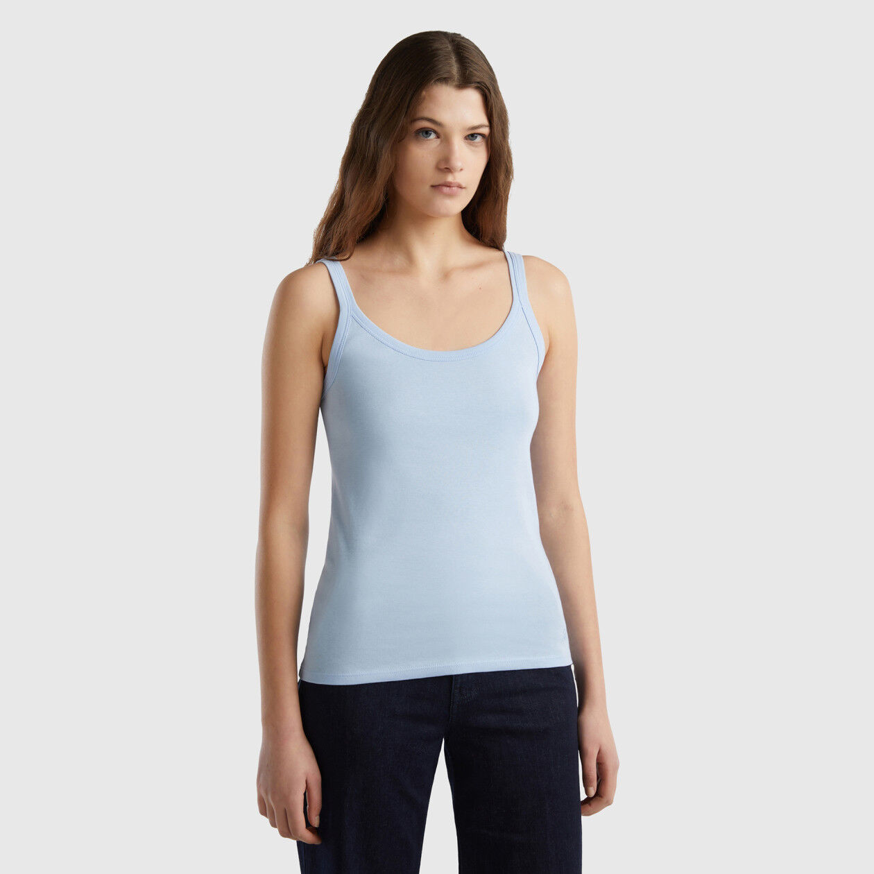 Debardeur bleu clair best sale