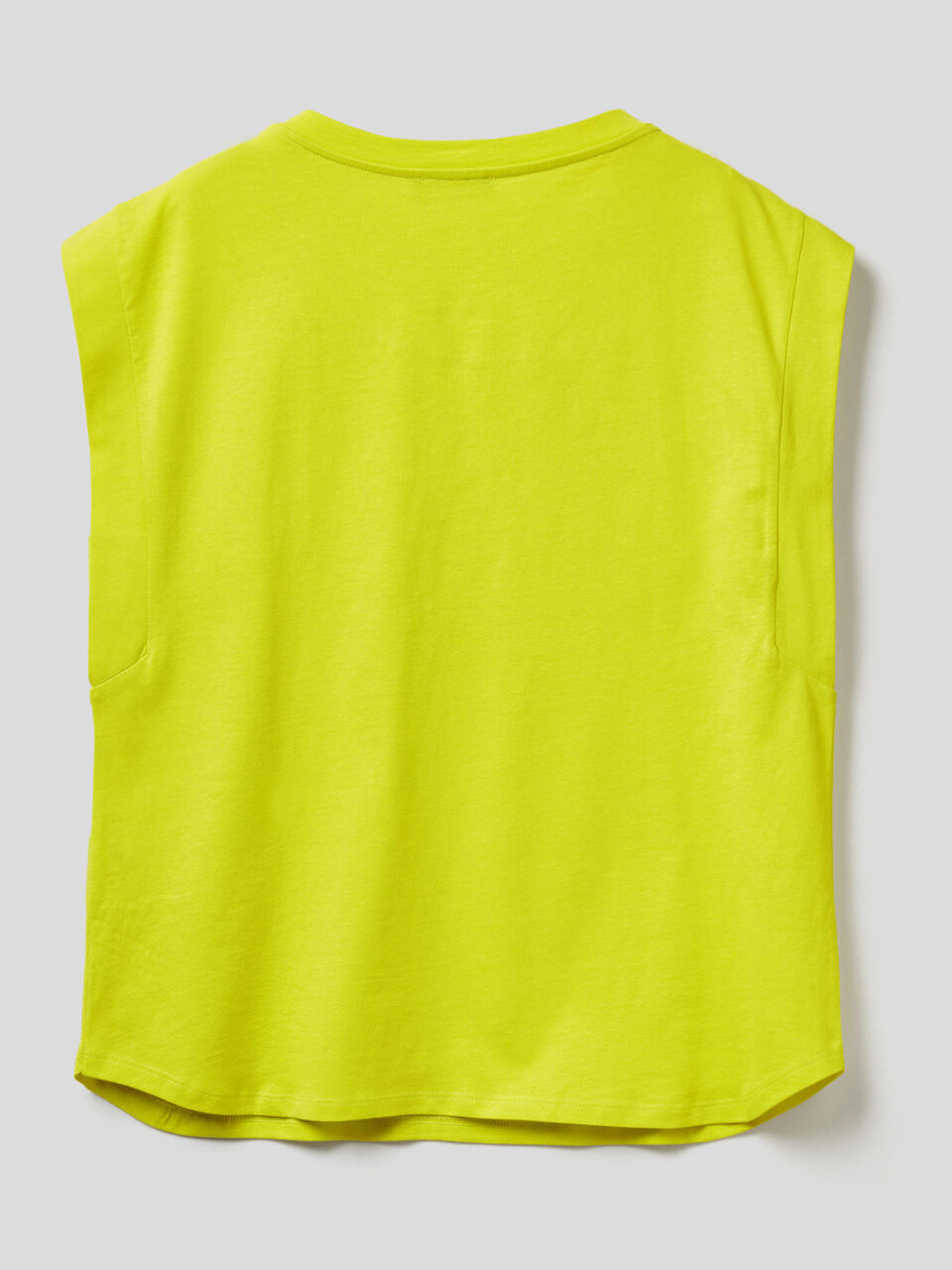 T-shirt en coton avec mancherons image number 2