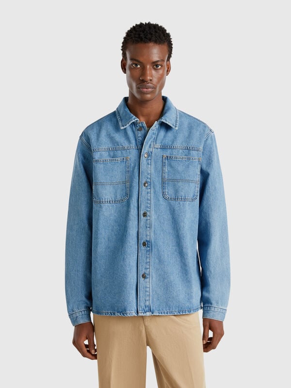 Surchemise en jean Homme