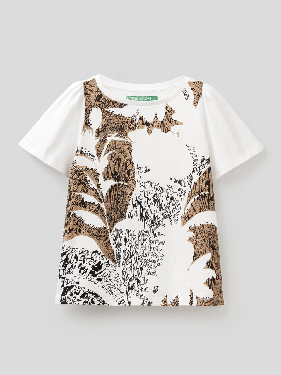 T-shirt en coton bio avec imprimé image number 1