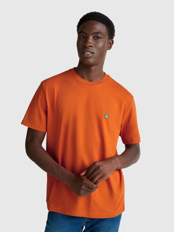 T-shirt basique en coton Homme