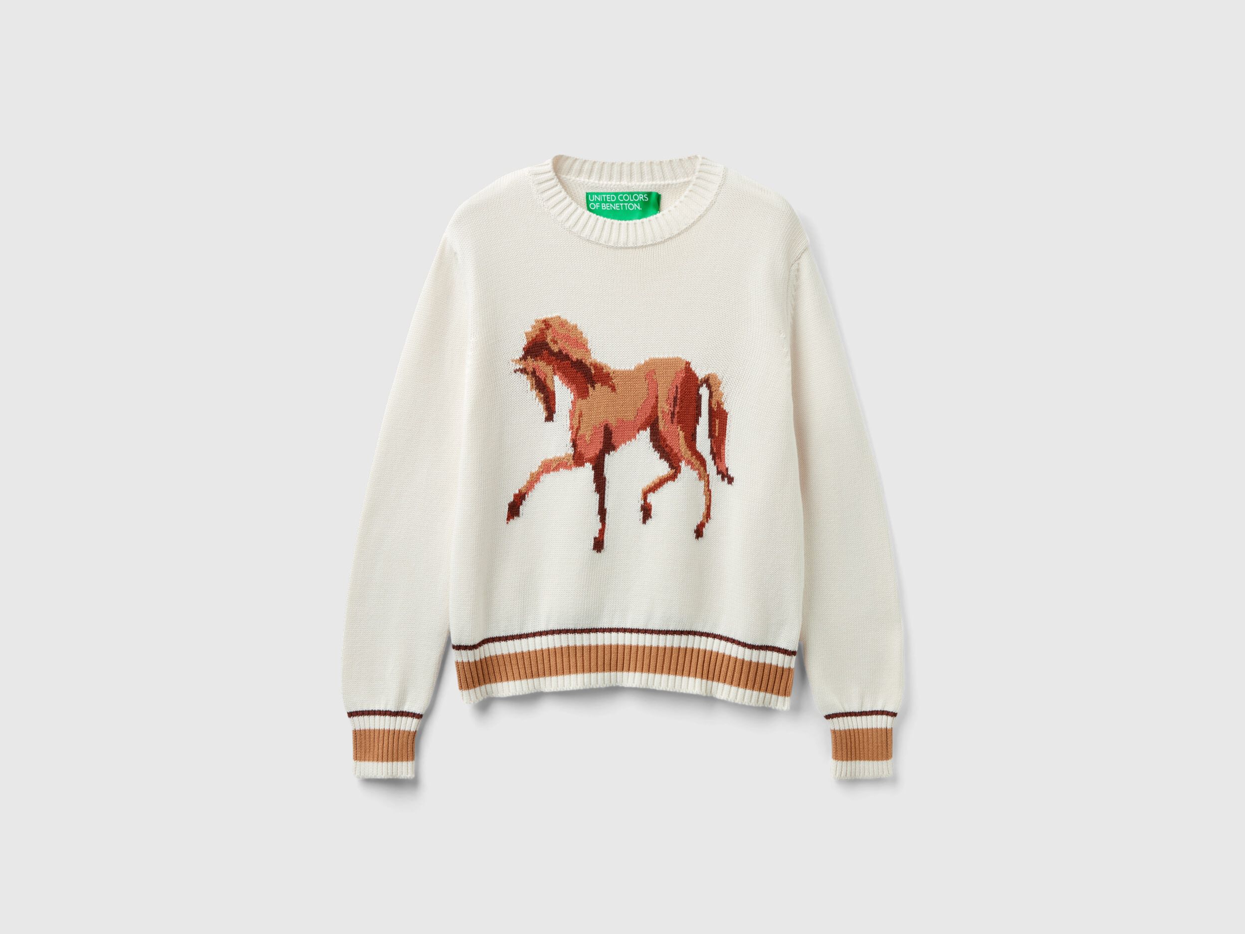 Maglia cavallo hotsell benetton