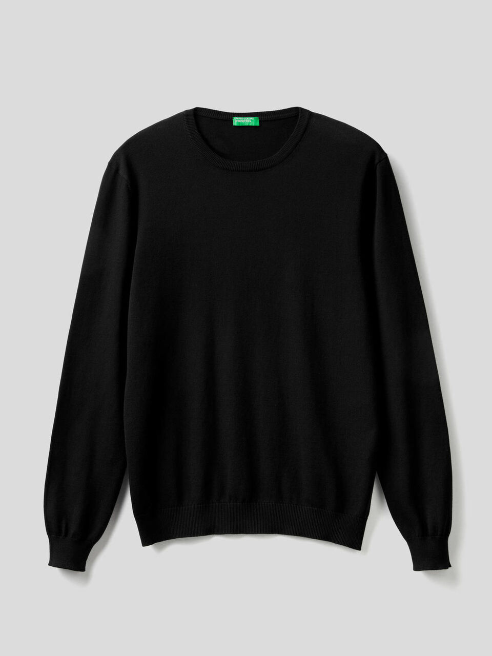 Pull col rond 100% coton image number 1