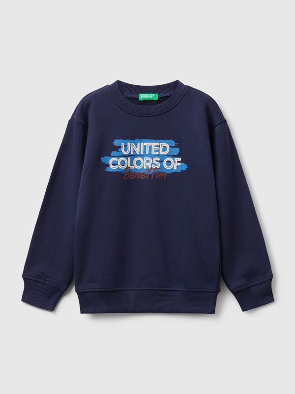 Sweat-shirt coupe régulière avec imprimé Garçon