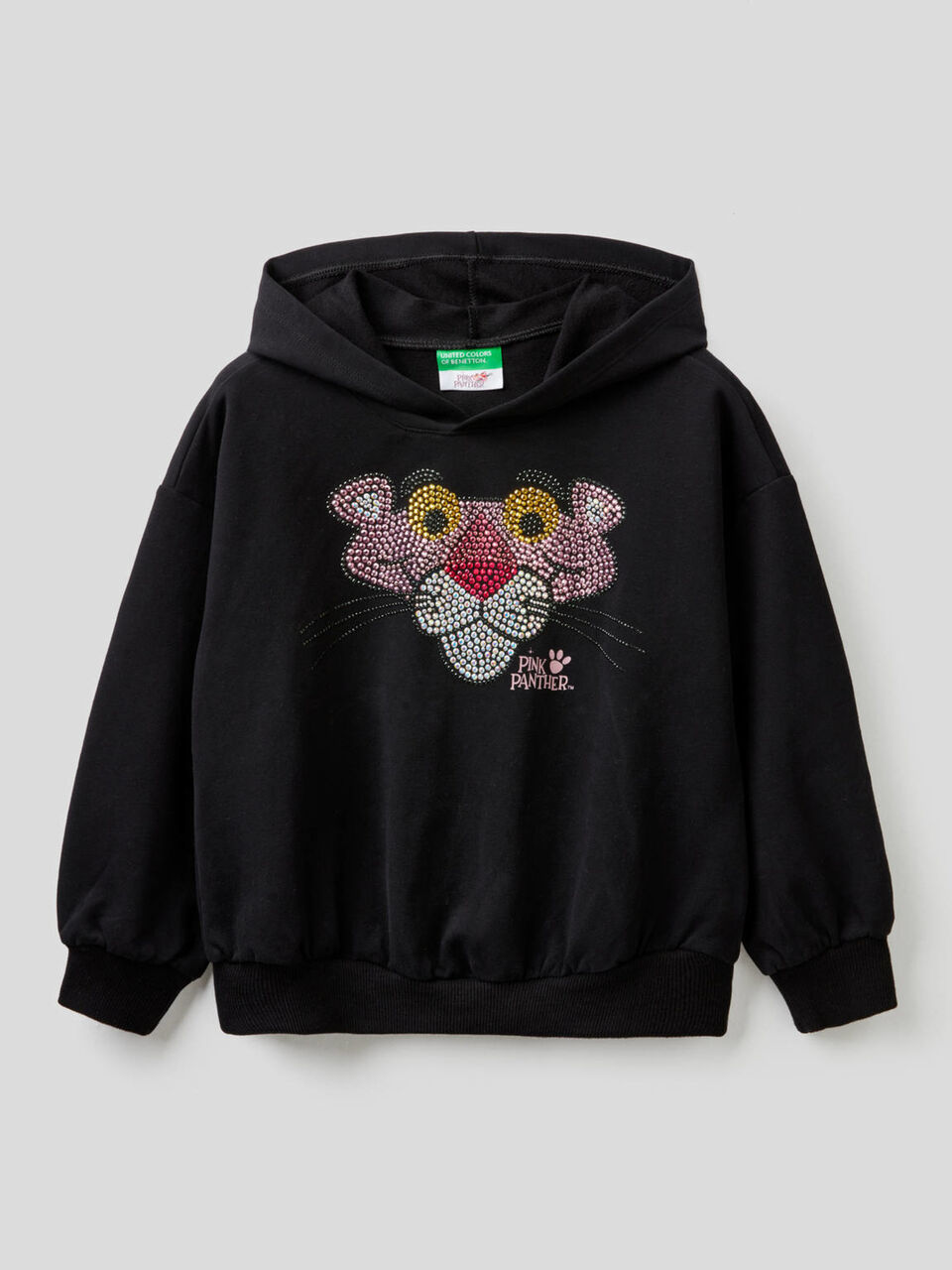 Sweat Pink Panther avec strass image number 1