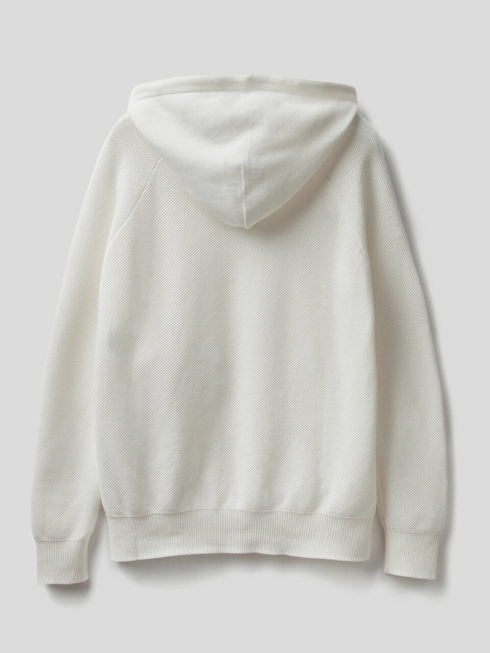 Pull avec capuche en coton image number 2