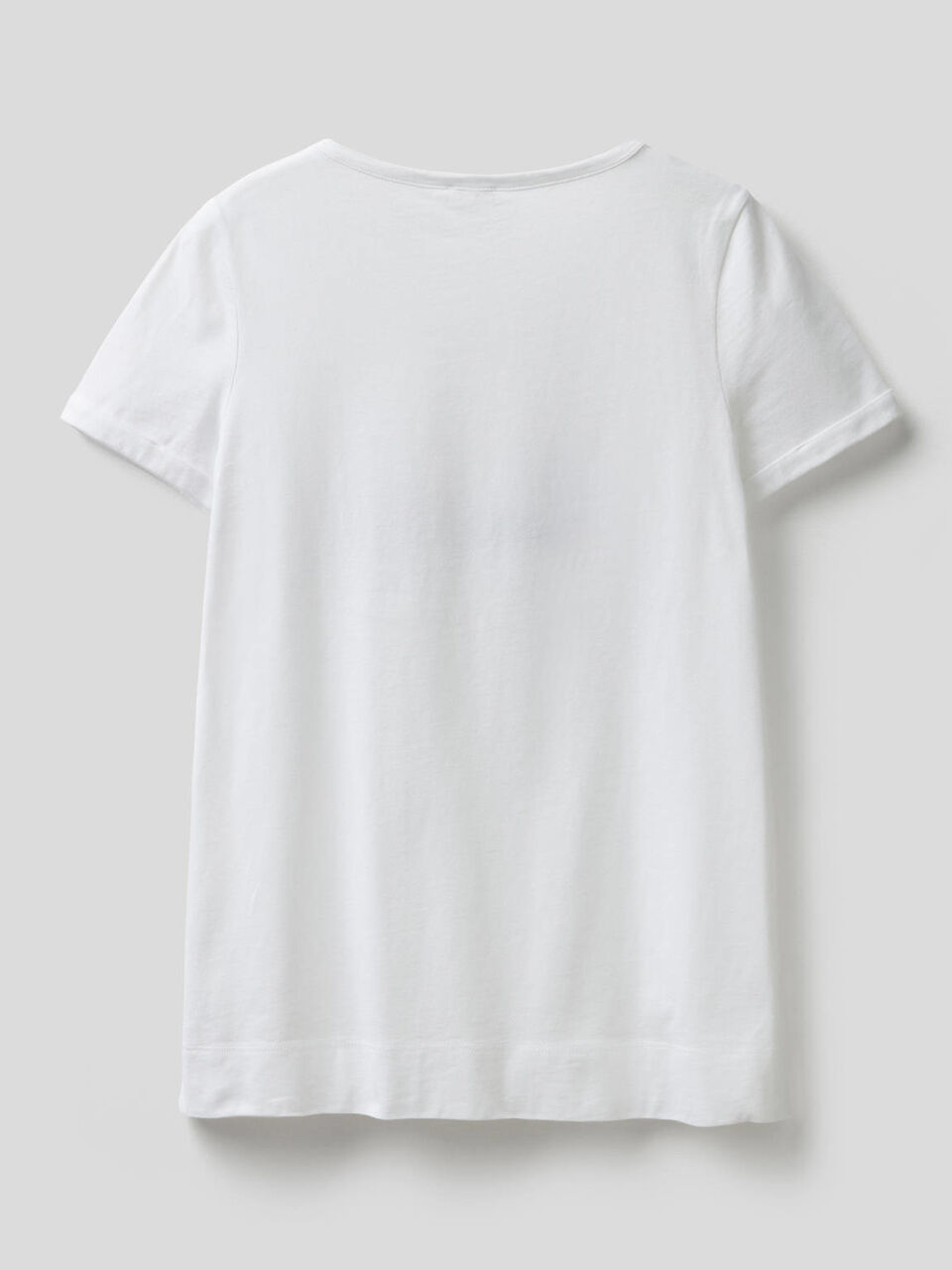 T-shirt avec inscription brodée image number 2