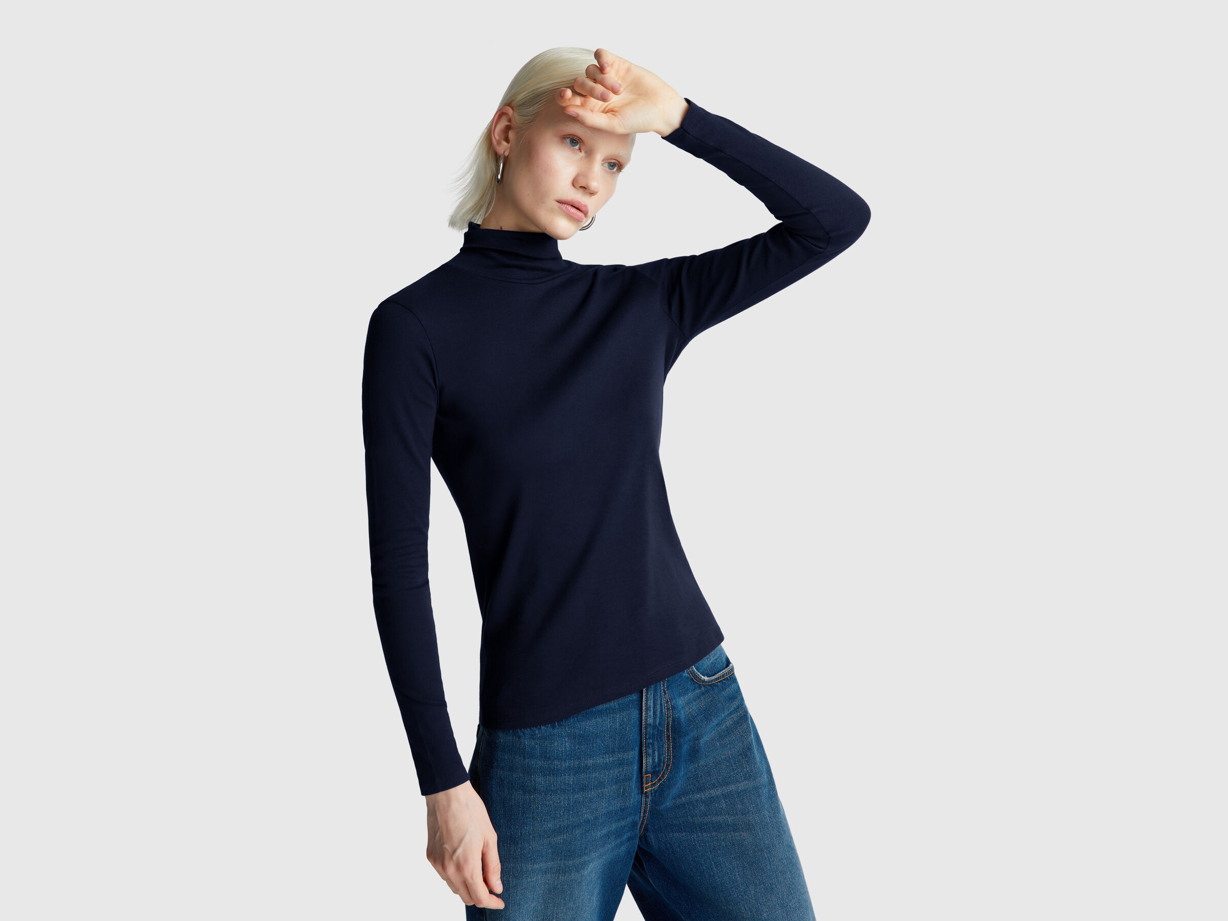 TURTLE NECK SWEATER Femme image number 0