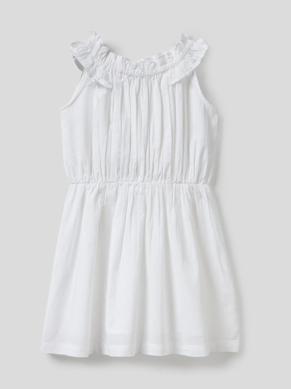Robe sans manches en 100% coton image number 1