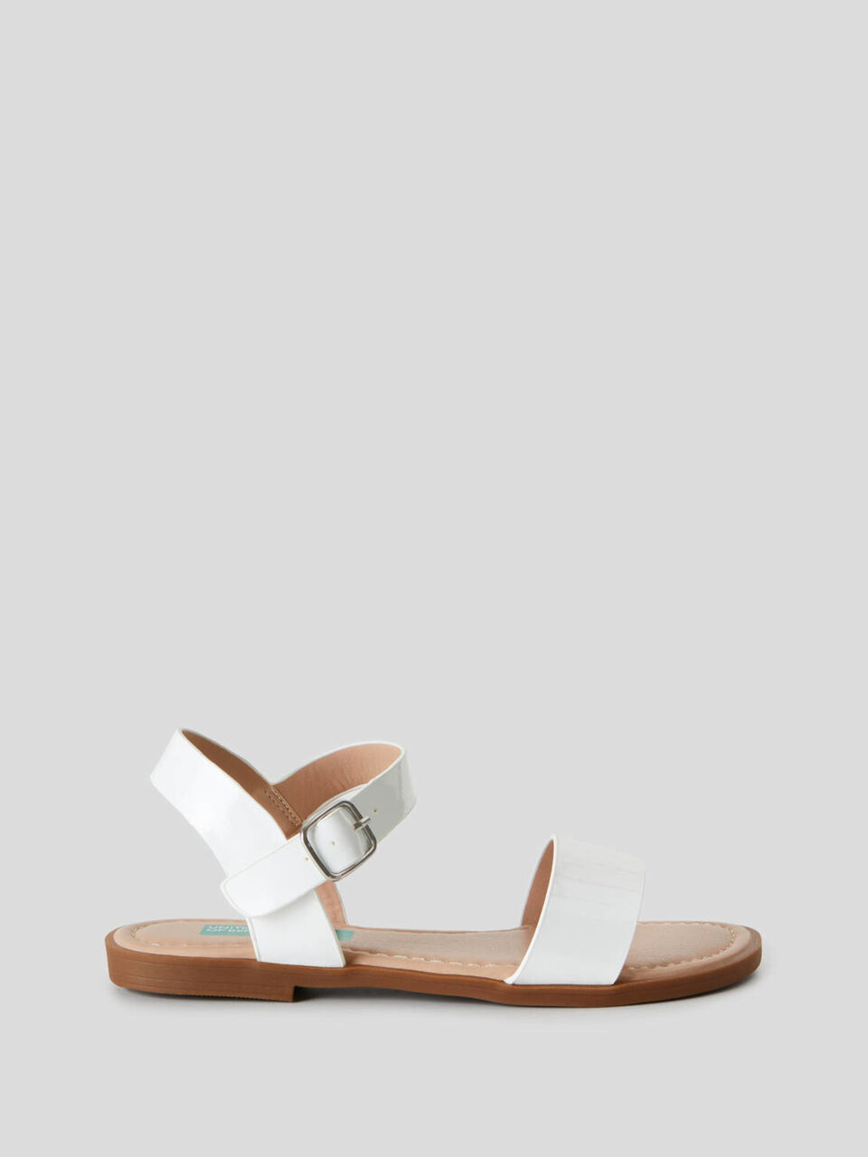 Sandales plates avec ceinture image number 1