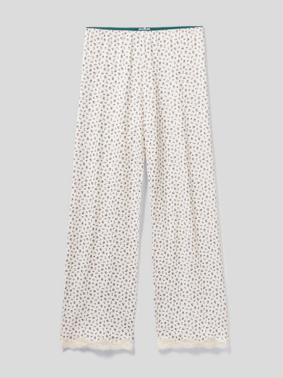 Pantalon à motif en viscose durable image number 1