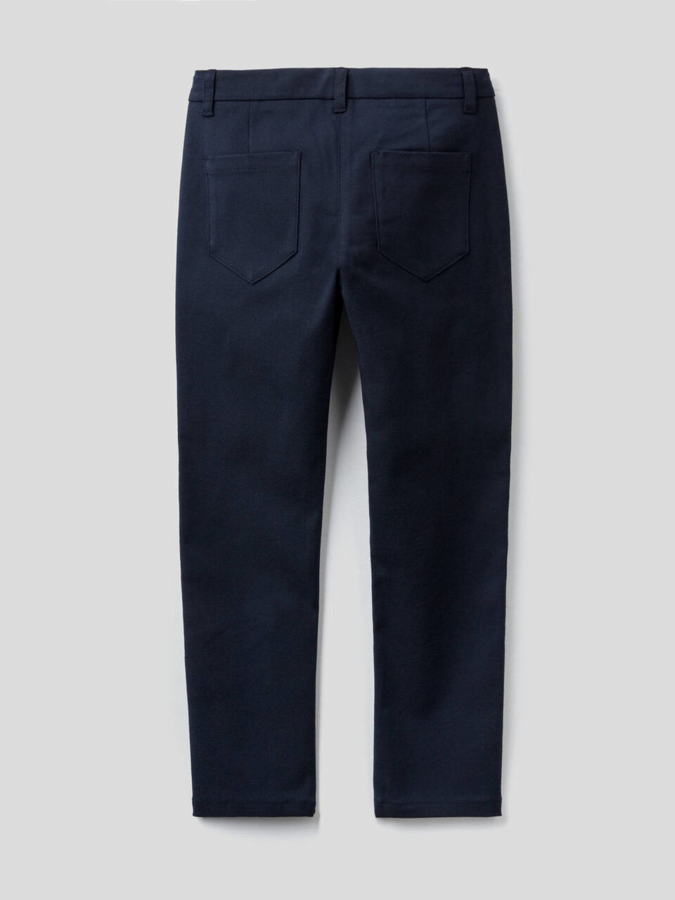 Pantalon coupe skinny en flanelle stretch image number 2