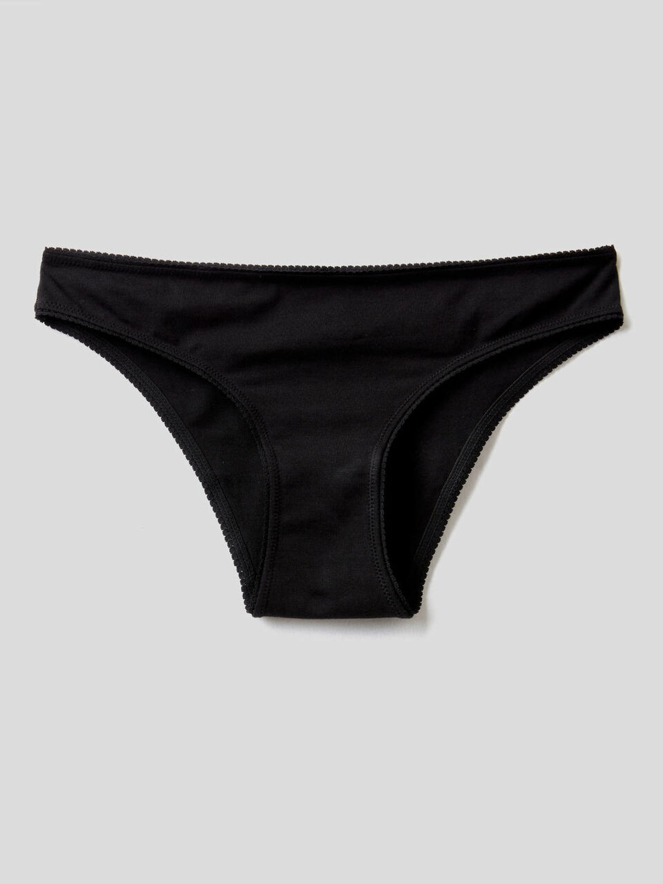 Slip basique en coton stretch image number 1