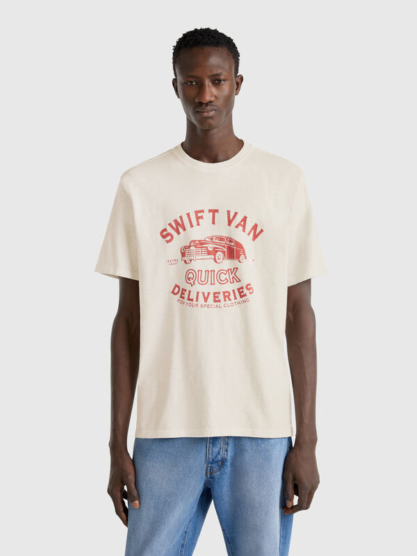 T-shirt avec imprimé Homme