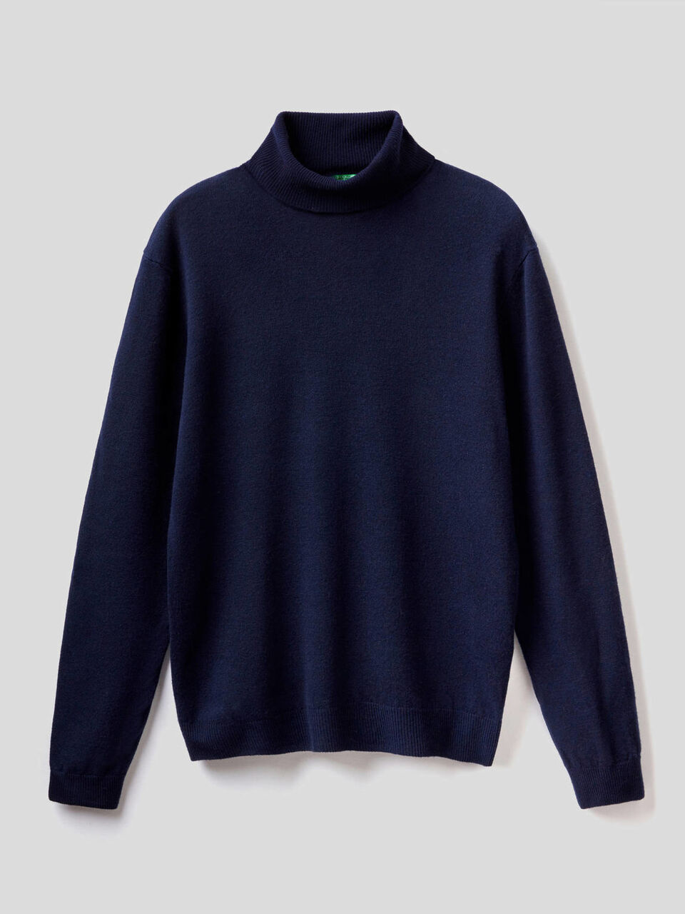 Pull col roulé en pure laine vierge image number 1