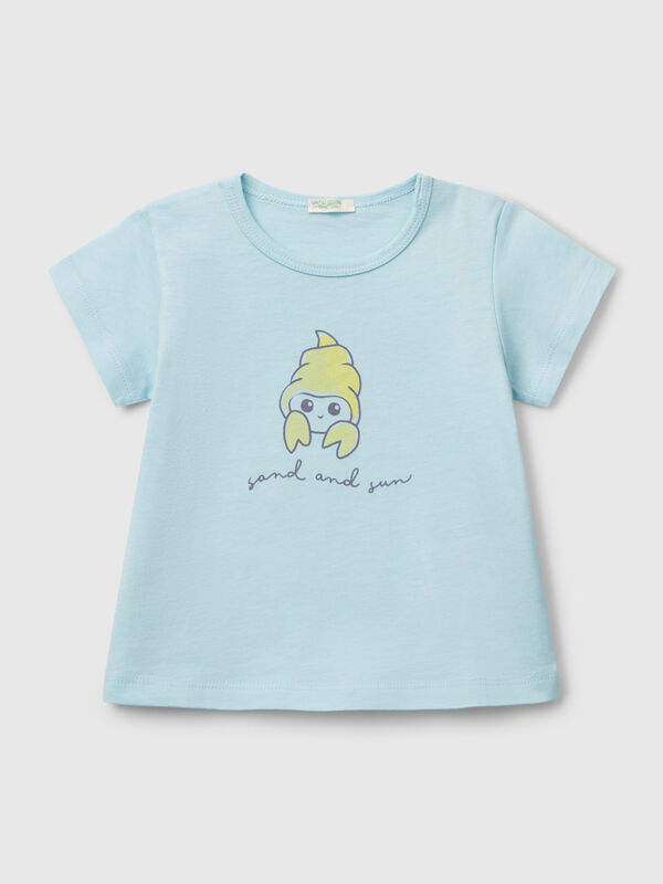 T-shirt à manches courtes avec imprimé Naissancede