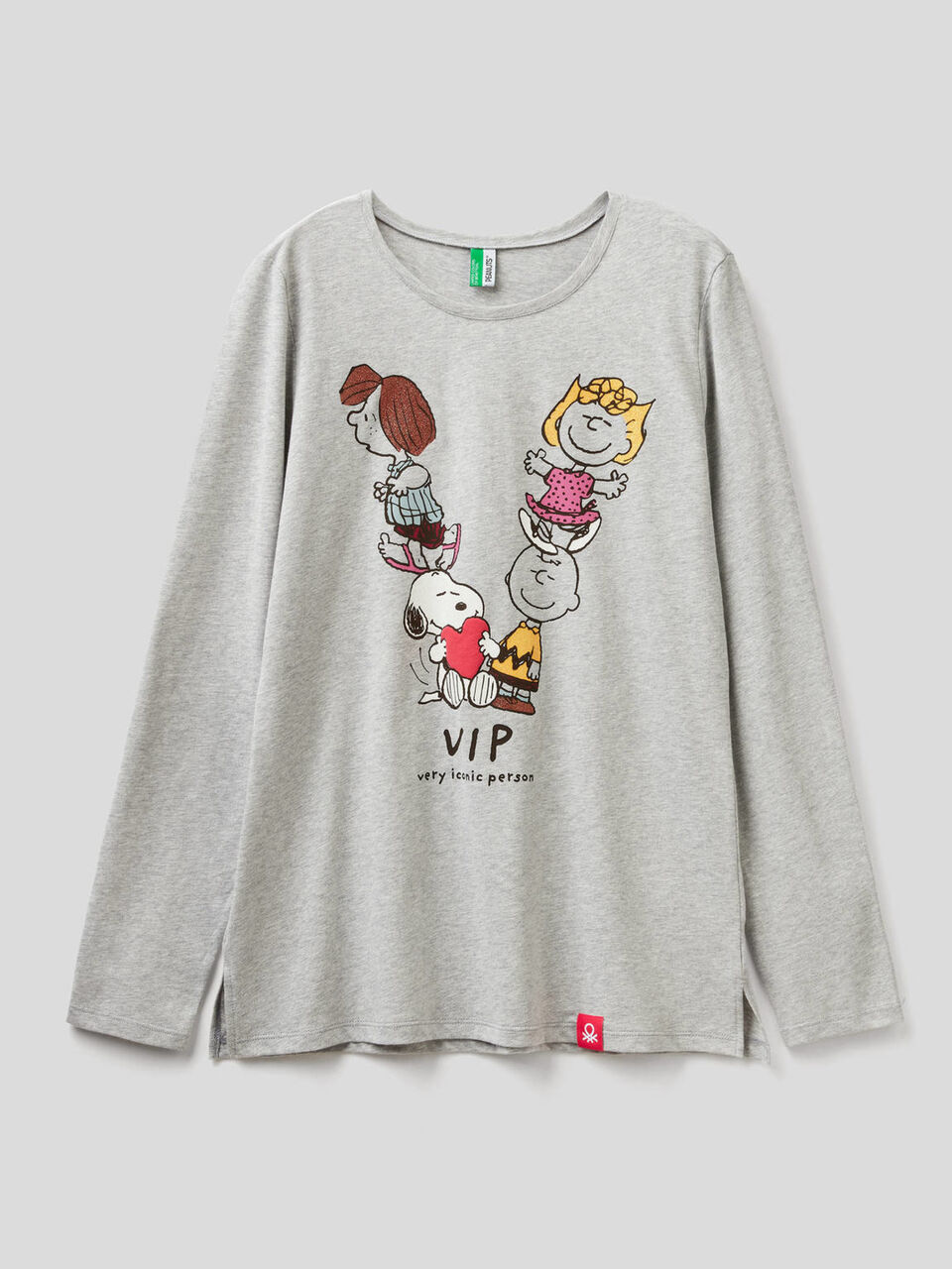 T-shirt Peanuts en coton à fibres longues image number 1