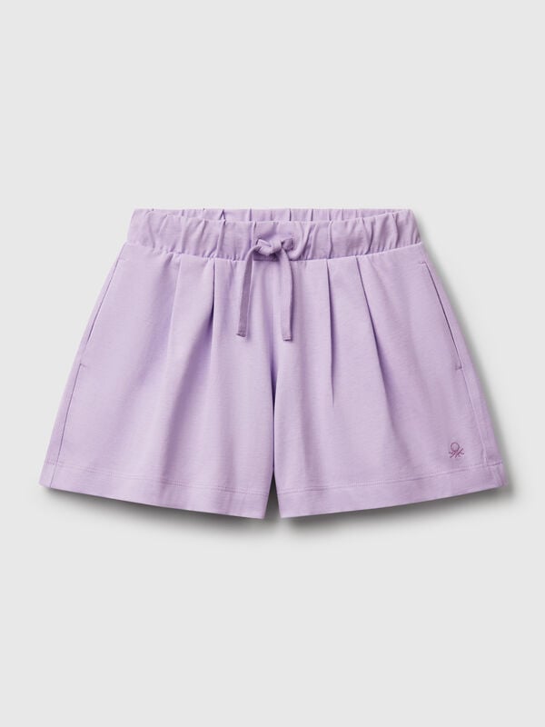 Short pur coton Filles