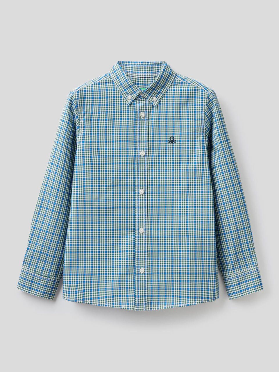 Chemise esprit sport en 100% coton image number 1