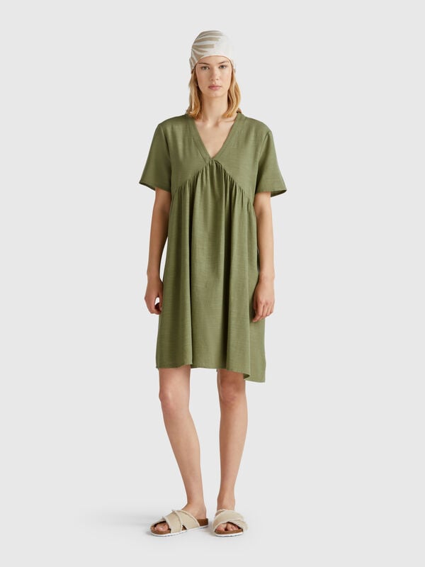 Robe courte ample Femme