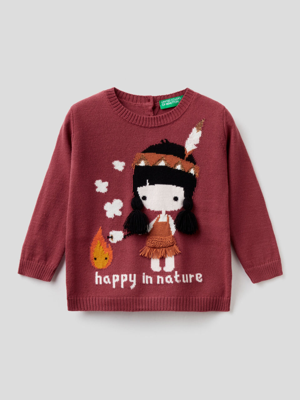 Pull à intarsia et applications image number 1