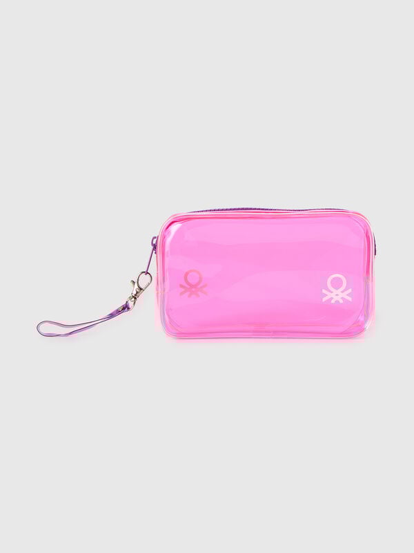Trousse de beauté en PVC avec logo