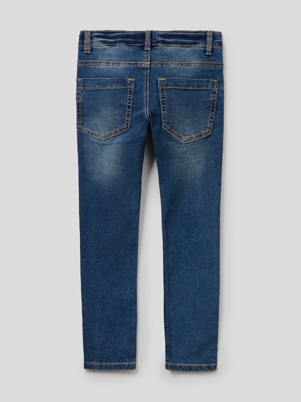 Jeans coupe skinny effet vintage image number 2