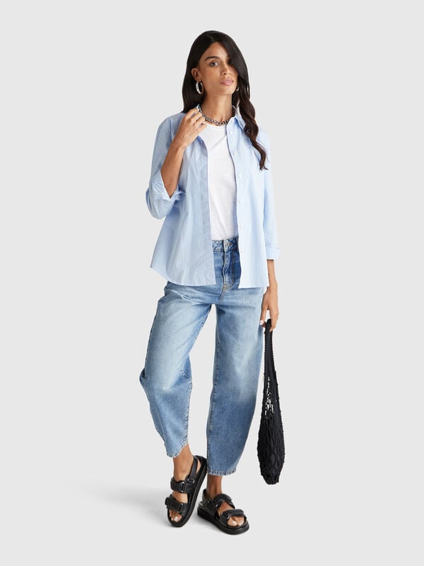 Jean coupe ballon Femme