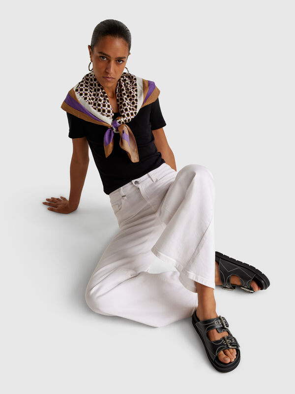 Pantalon large Femme