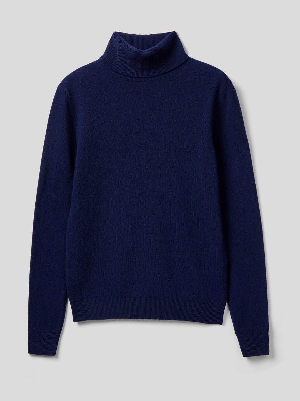 Pull chaud col roulé en pure laine vierge image number 1