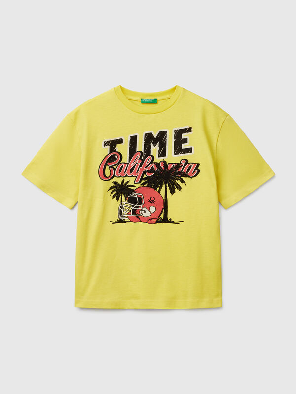 T-shirt manches courtes en coton  Garçon