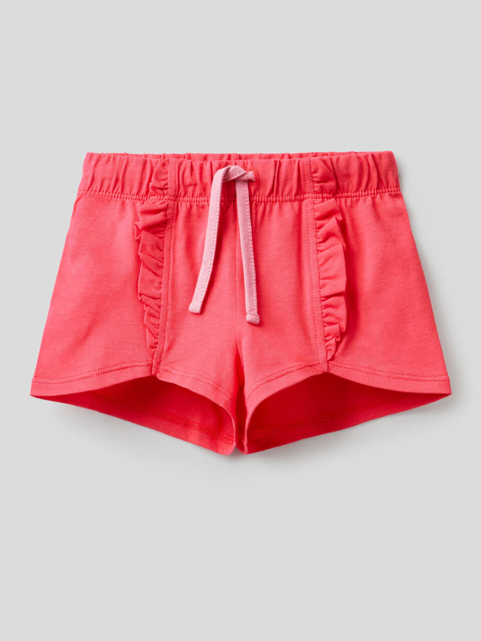 Short en 100% coton avec ruches image number 1